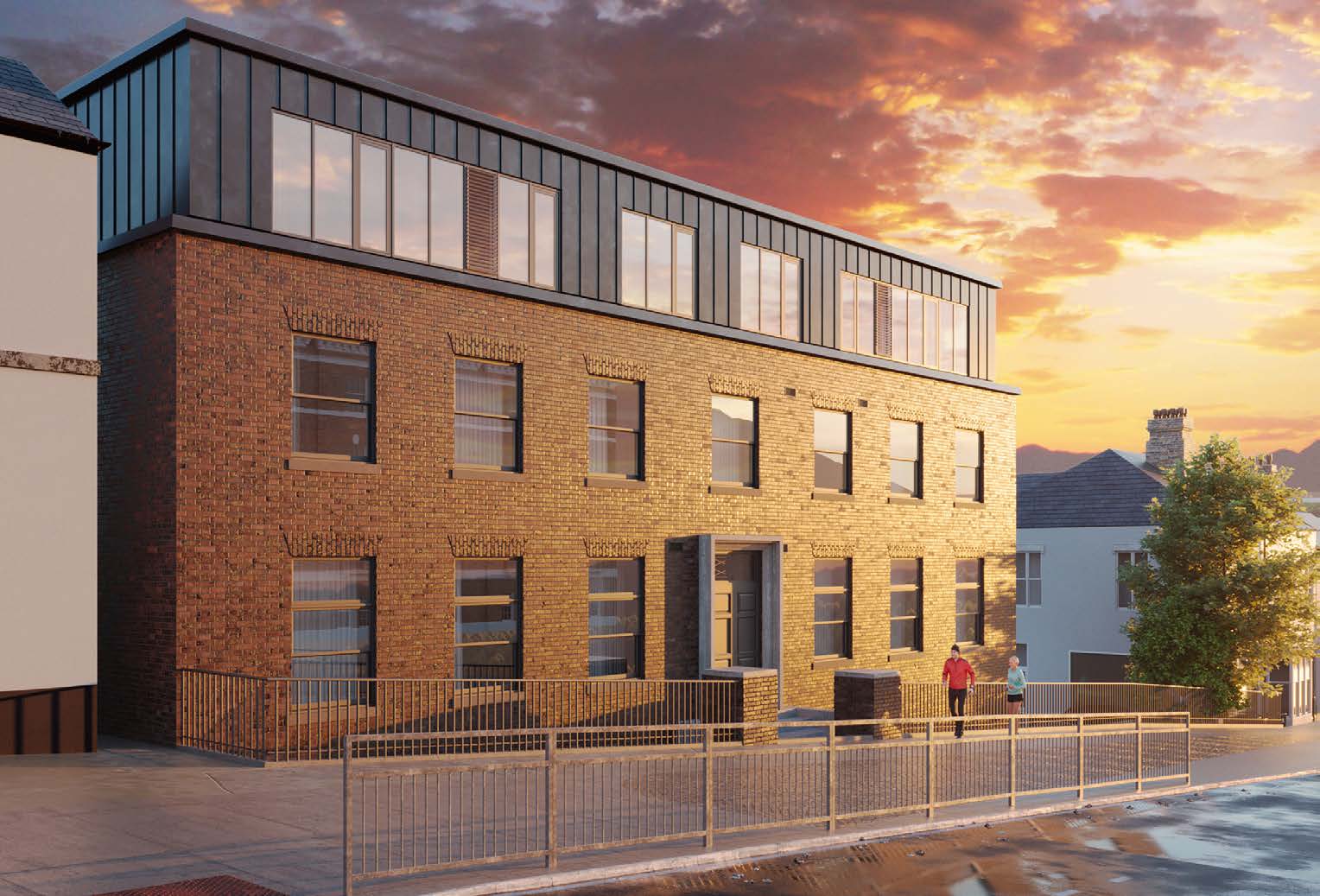 The Courthouse, Macclesfield — exterior CGI